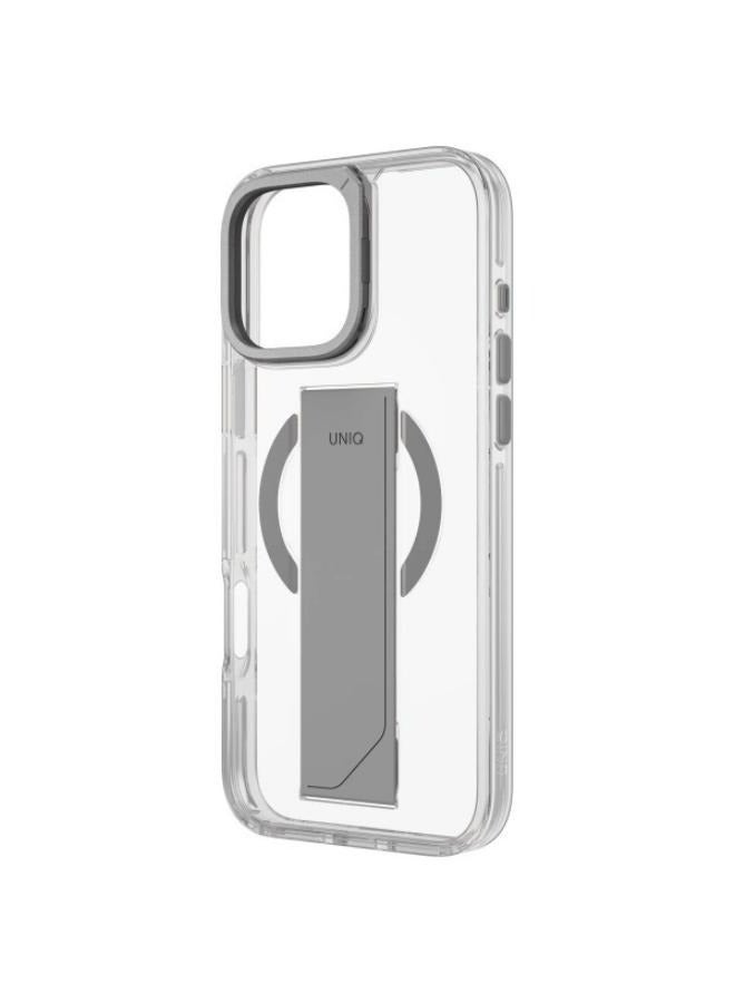 Uniq - Heldro Max FlexGrip Case for iPhone 16 Pro with Magnetic Charging - Lucent ( Clear ) - Image 1
