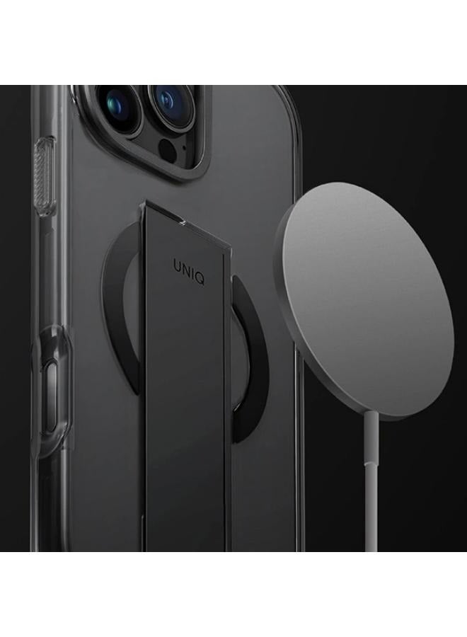 Uniq - Heldro Max FlexGrip Case for iPhone 16 Pro with Magnetic Charging - Lucent ( Clear ) - Image 1