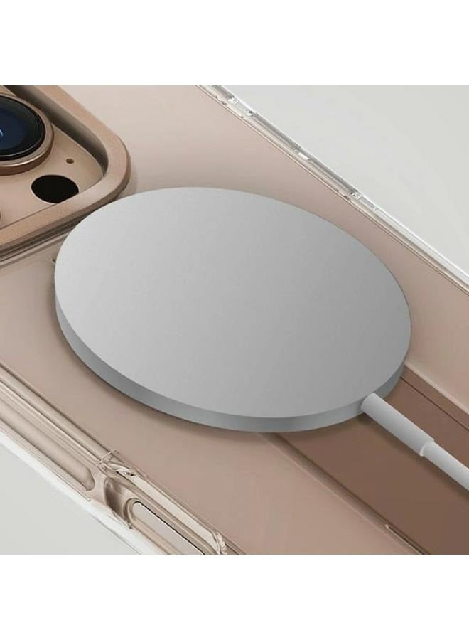 Uniq - Heldro Max FlexGrip Case for iPhone 16 Pro with Magnetic Charging - Lucent ( Clear ) - Image 1