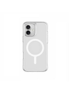 Uniq LifePro Xtreme Anti-Fingerprint Frosted Case for iPhone 16 with Co-molded Durability - Dove ( Frost Clear )  - Image 2