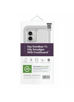 Uniq LifePro Xtreme Anti-Fingerprint Frosted Case for iPhone 16 with Co-molded Durability - Dove ( Frost Clear )  - Image 5
