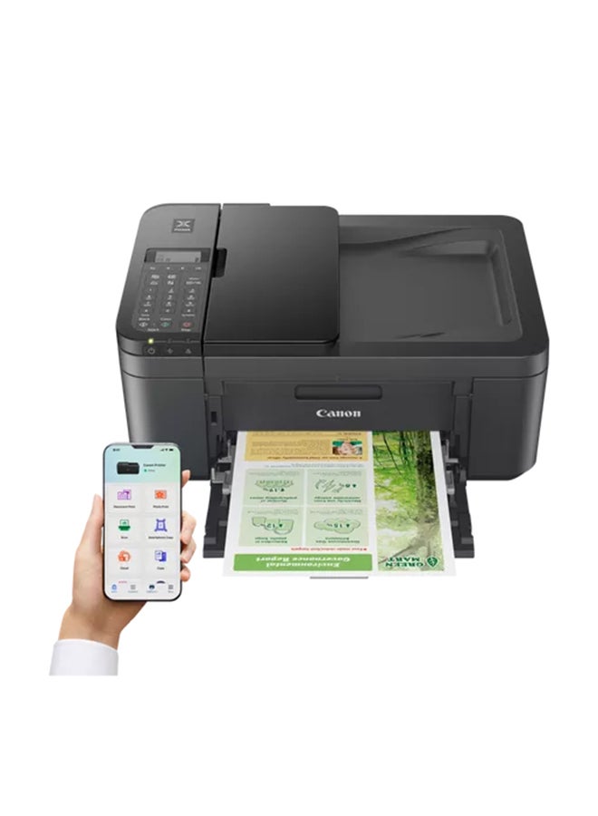 Canon PIXMA TR4645 Wireless Colour All-in-One Inkjet Photo Printer Black - Image 2