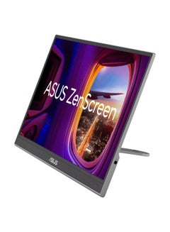 ASUS MQ16AHE ZenScreen OLED Portable Monitor, 16" FHD OLED Display, 60Hz Refresh Rate, 1ms (GTG) Response Time, Flicker-Free, GamePlus, 360° Kickstand, 1073.7M Display Colors, MQ16AHE Silver  - Image 4