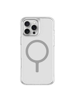 Uniq q LifePro Xtreme Anti-Fingerprint Frosted Case for iPhone 16 Pro Max with Co-molded Durability - Dove ( Frost Clear )  - Image 2