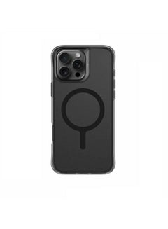 Uniq LifePro Xtreme Anti-Fingerprint Frosted Case for iPhone 16 Pro Max with Co-molded Durability - Smoke ( Frost Smoke )  - Image 2