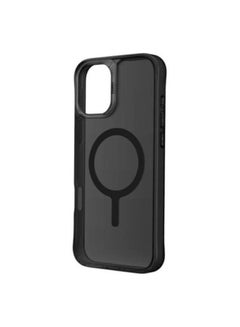 Uniq LifePro Xtreme Anti-Fingerprint Frosted Case for iPhone 16 Pro with Co-molded Durability - Smoke ( Frost Smoke )  - Image 3
