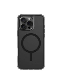 Uniq LifePro Xtreme Anti-Fingerprint Frosted Case for iPhone 16 Pro with Co-molded Durability - Smoke ( Frost Smoke )  - Image 2