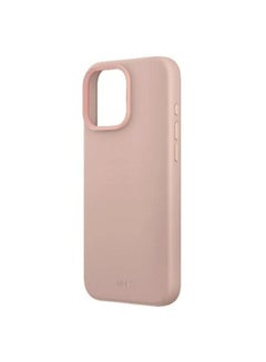 Uniq Lino Hue Hybrid Silicone Case for iPhone 16 Pro with Magnetic Charging - Blush ( Pink )  - Image 4