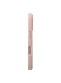Uniq Lino Hue Hybrid Silicone Case for iPhone 16 Pro with Magnetic Charging - Blush ( Pink )  - Image 5