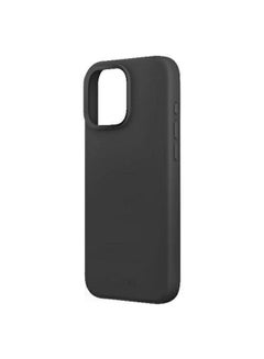 Uniq Lino Hue Hybrid Silicone Case for iPhone 16 Pro with Magnetic Charging - Charcoal ( Grey )  - Image 4