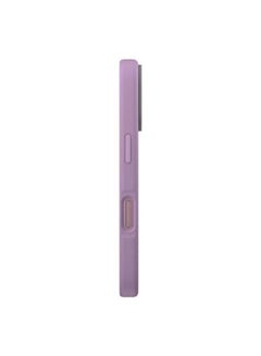 Uniq Lino Hue Hybrid Silicone Case for iPhone 16 with Magnetic Charging - Grape ( Pink )  - Image 5