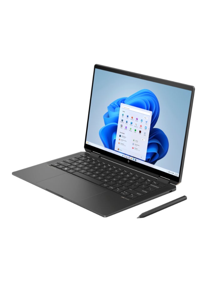 HP Spectre  Laptop With 14-Inch Display, Intel Core Ultra 7 155H Processor/16GB RAM/1TB SSD/Intel Arc Graphics/Windows 11 English/Arabic Nightfall Black - Image 2