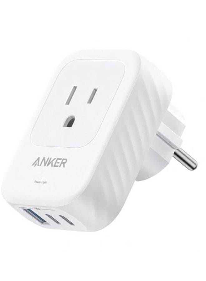 Anker Travel Adapter Wall Charger 5-in-1 white - pnsku/N70124728V/45/_/1733656036/7982bd4e-f952-4050-8237-1ccd5b12a938