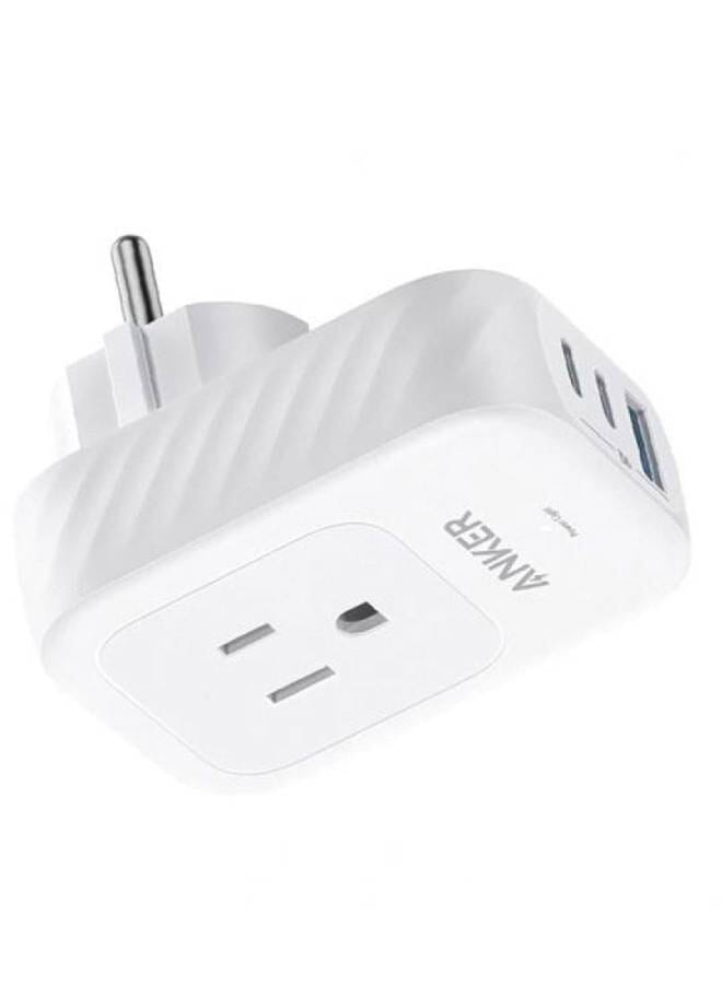 Anker Travel Adapter Wall Charger 5-in-1 white - pnsku/N70124728V/45/_/1733656038/59f17735-de29-4779-b1d4-9502cf5e0af2