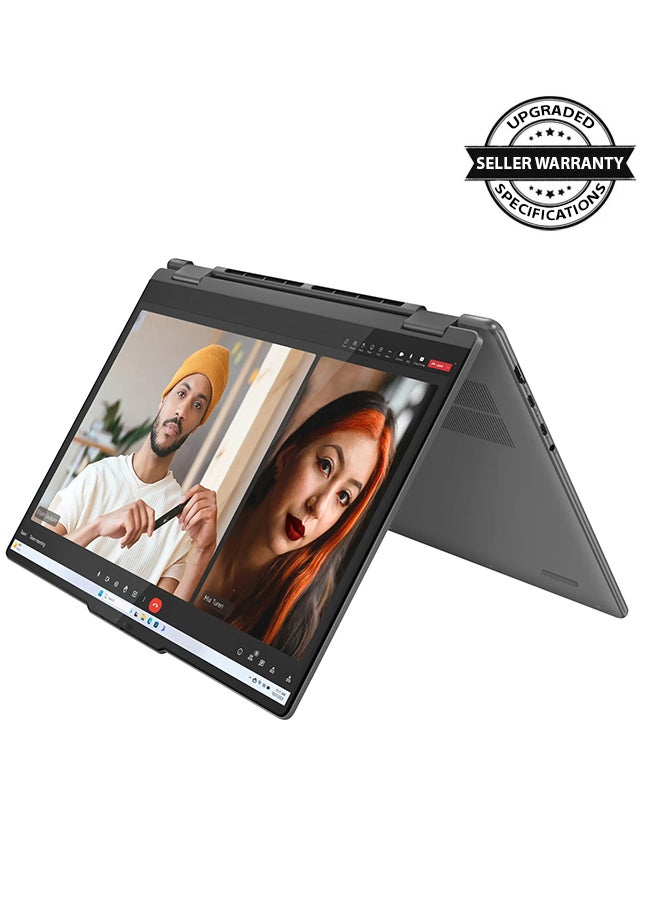 Lenovo Yoga 7i 2-in-1 Laptop With 16-Inch Display, Core Ultra 5 125U Processor/16GB RAM/512GB SSD/Intel HD Graphics/Window 11 Home English Storm Grey  - Image 1