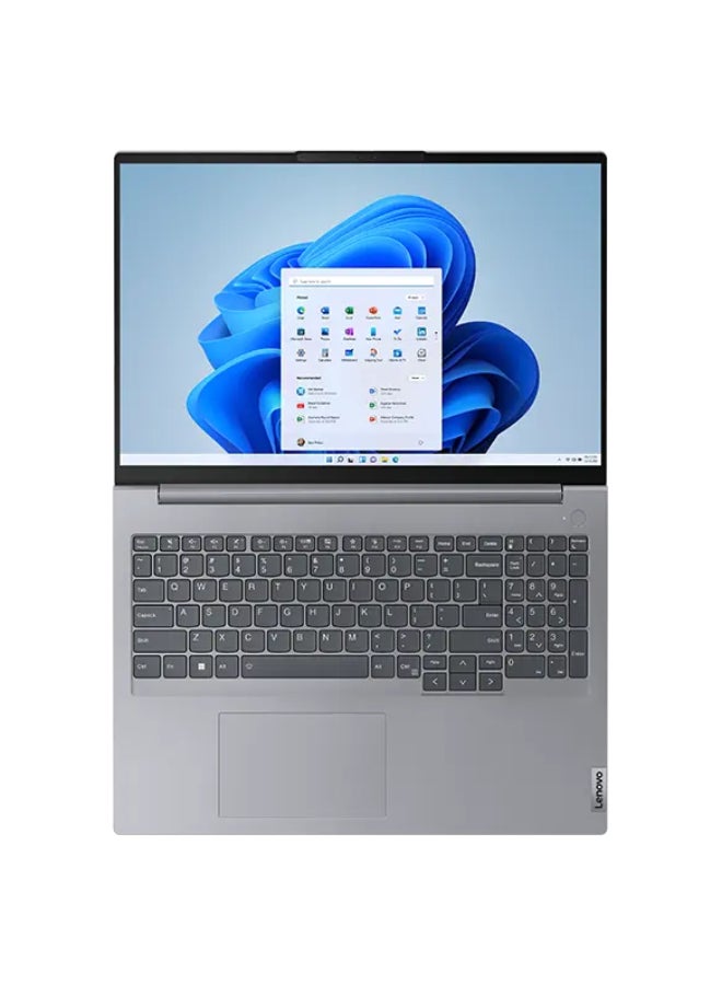 Lenovo - ThinkBook 16 (Upgraded Version) Laptop With 16-Inch Display, Intel Core i7-13700H Processor/8GB RAM/512GB SSD/Intel Iris Graphics/Windows 11 Pro English Arctic Grey - Image 1