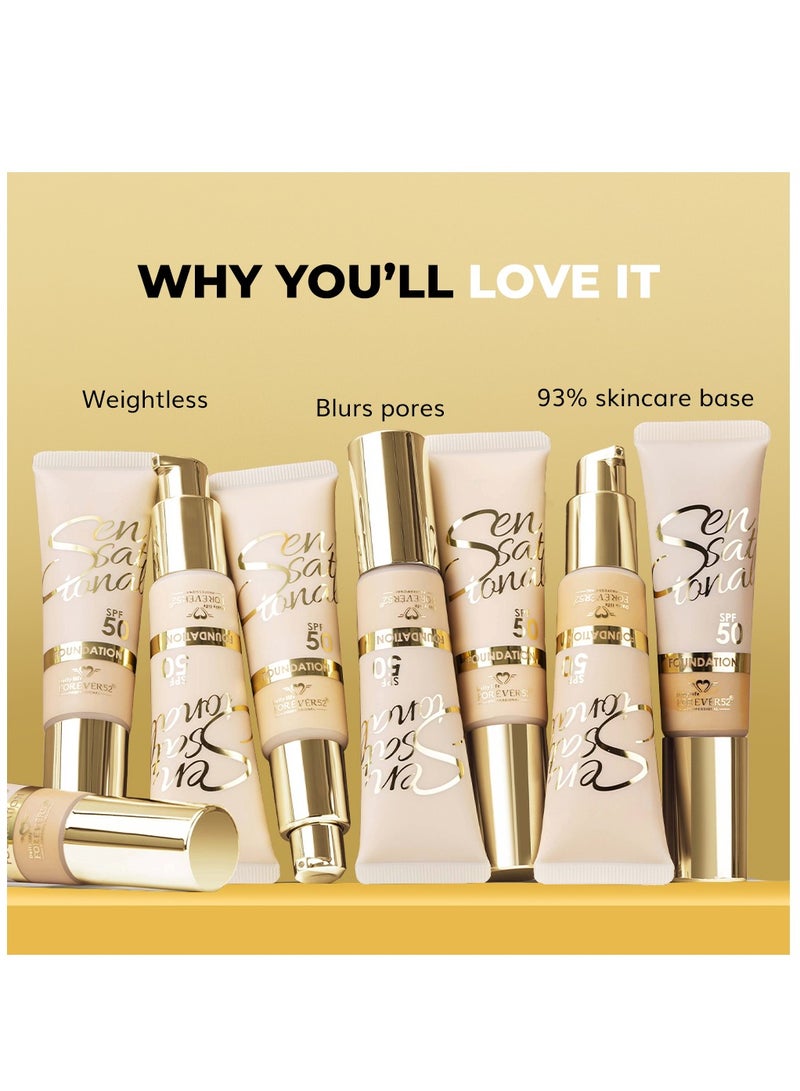 FOREVER52 - Sensational Foundation SPF50 Crema Catalana - Image 1