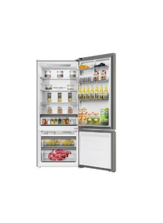 هاير Combi Refrigerator 433 Liters Inverter Silver HRF-460BMSM Combi  HRF-460BMSM Silver  - Image 3