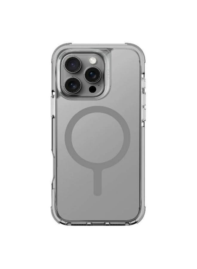 يونيك - Combat Triple-Layered Protective Case for iPhone 16 Pro Max - Stone Grey - Image 1