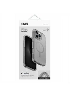 Uniq Combat Triple-Layered Protective Case for iPhone 16 Pro Max - Stone Grey  - Image 4