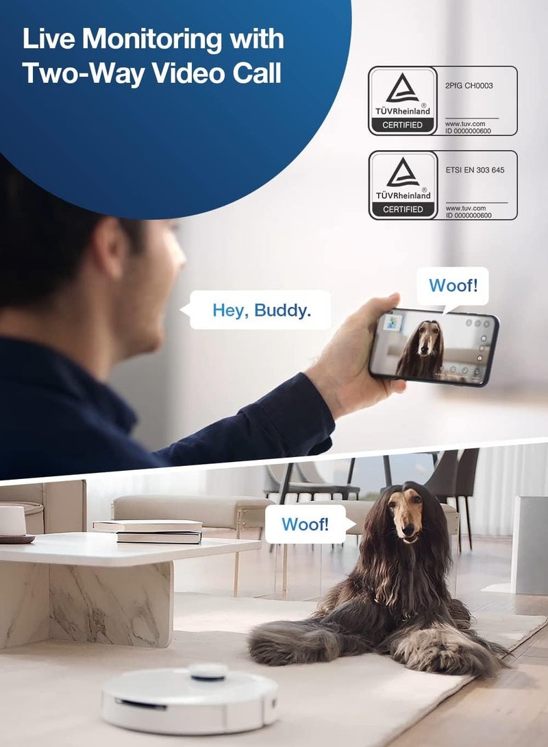 إيكوفاكس - Deebot Robot Vacuum and Mop Combo, 5000Pa Suction,Auto Self-Emptying, Auto Mop Cleaning, Hot Air Drying, Ozmo Turbo Deep Mopping with Precision Mapping and Obstacle Avoidance 45 W T10 Omni White - Image 1