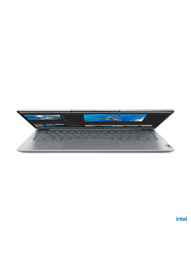 Lenovo Yoga Slim 6 Laptop With 14-Inch Display, Core i7-13700H Processor/16GB RAM/1TB SSD/Intel Iris XE Graphics/Windows 11 Home English/Arabic Storm Grey  - Image 3