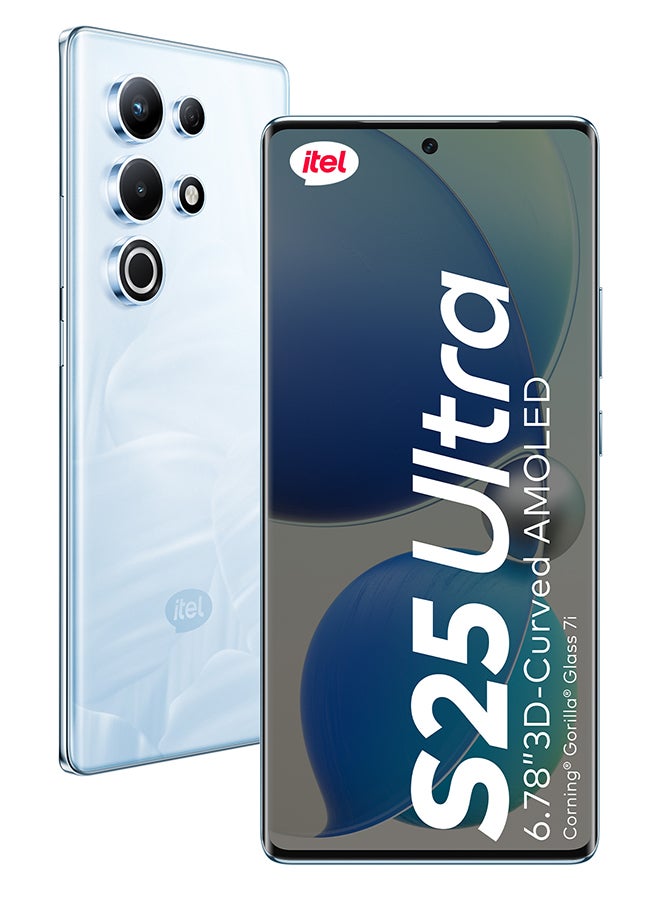 S25 Ultra ثنائي شريحة الاتصال كومودو أوشن 8 + 8 جيجابايت رام 256 جيجابايت 4G - إصدار الشرق الأوسط