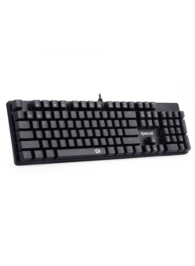K608 Elite Valheim Mechanical Gaming Keyboard (RGB Design), Tactile Brown Switch, 104 Keys, Rainbow LED Backlight, Wired Keyboard, Full Rollover Keyboard, US QWERTY Keyboard
