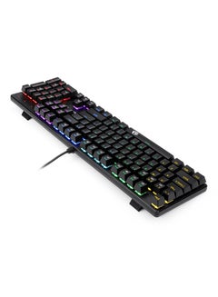 K608 Elite Valheim Mechanical Gaming Keyboard (RGB Design), Tactile Black Switch, 104 Keys, Rainbow LED Backlight, Wired Keyboard, Full Rollover Keyboard, US QWERTY Keyboard - pnsku/N70124861V/45/_/1729914404/a3f6eeea-1d99-4974-a618-307ad788a833