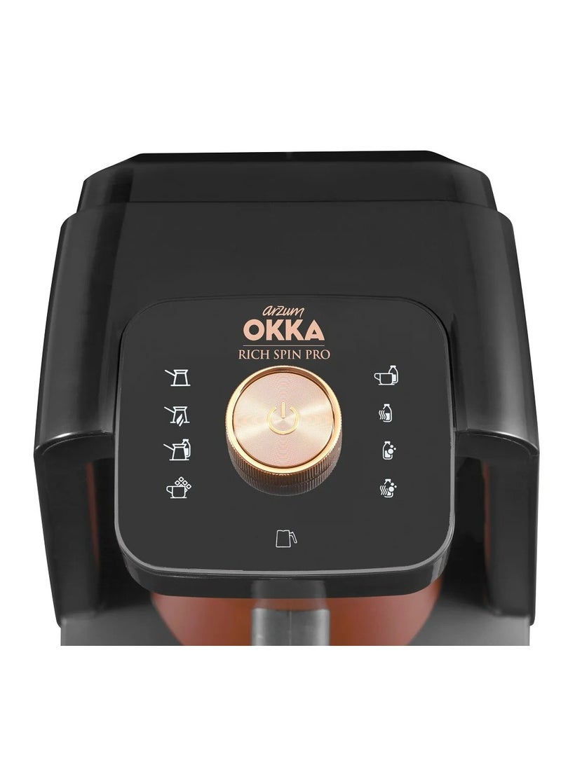 Arzum Okka Rich Turkish Milk Coffee Machine Spin Pro 300 ml 480 W OK0026 Copper  - Image 5