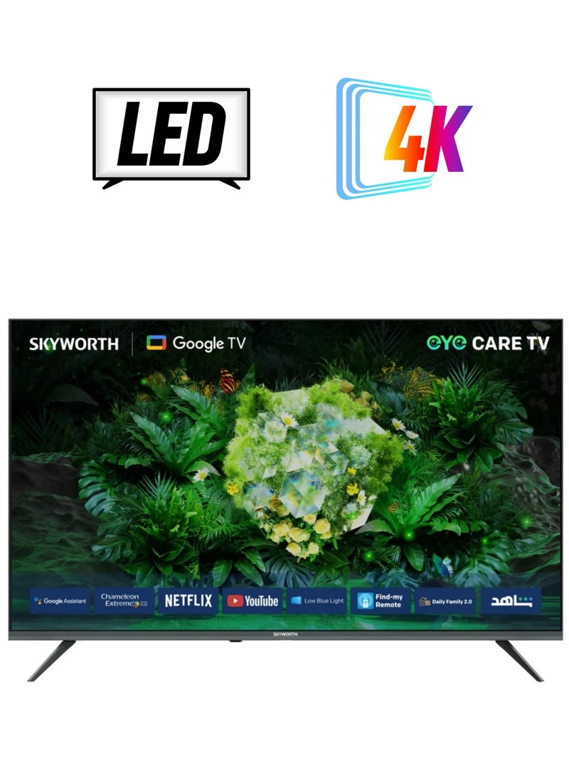 Skyworth - 65 Inch Smart TV 4K Ultra HD Display 65G6500G Black - Image 1