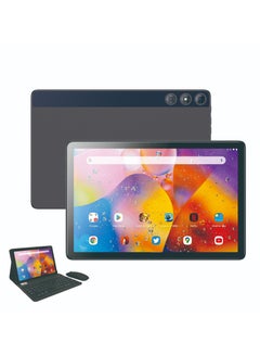 C idea 10-Inch Smart Android Tablet PC Dual SIM 5G LTE Network 8GB RAM and 512GB ROM WiFi Wireless Keyboard/Mouse/Protective Cover Zoom/TikTok Supported (Grey)  - Image 1