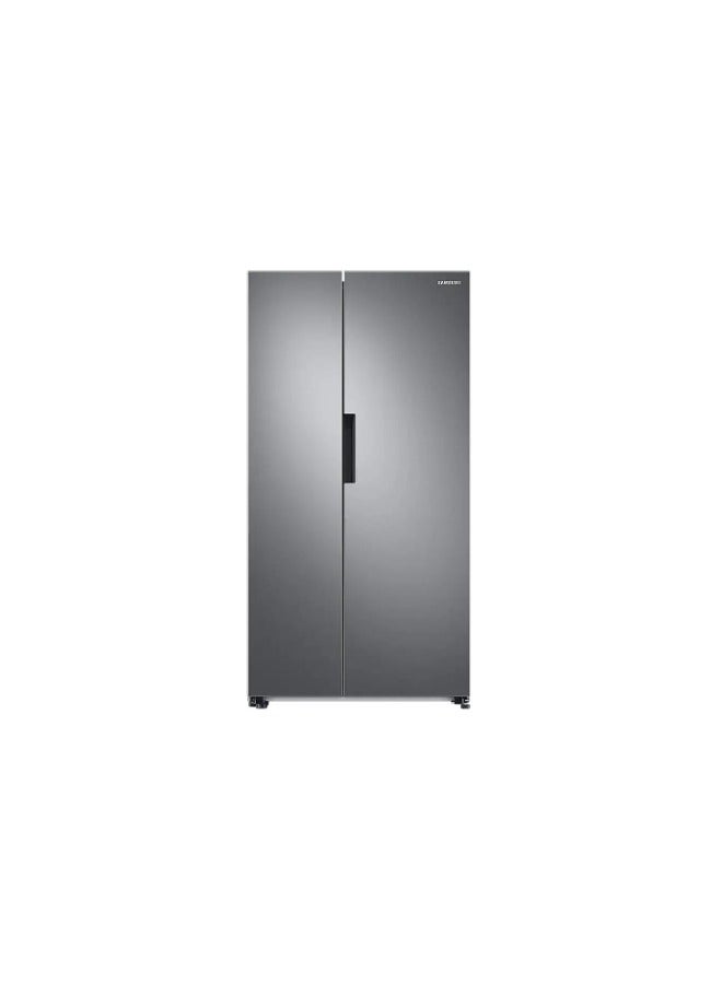 Samsung RS66A8100S9/MR Side By Side Refrigerator, 652 Liters, RS66A8100S9/MR Silver