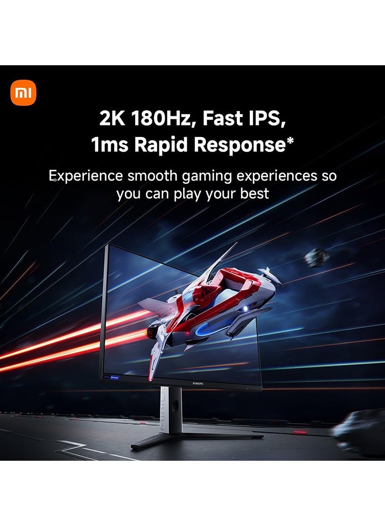 Xiaomi - 27-Inch Display Monitor For Gaming Mini LED G Pro 27i 2K 180Hz ELA5587UK black - Image 1