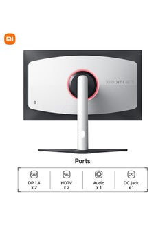 Xiaomi 27-Inch Display Monitor For Gaming Mini LED G Pro 27i 2K 180Hz ELA5587UK black  - Image 4
