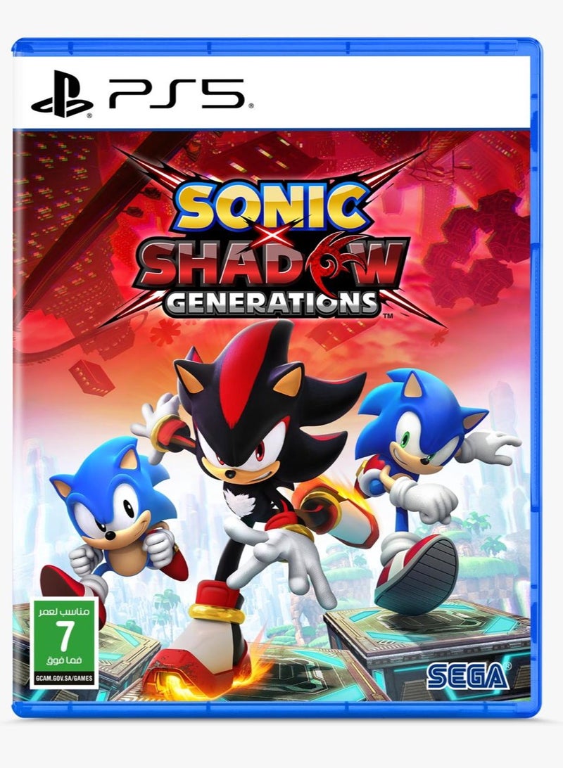 Sega Sonic x Shadow Generations - KSA - PlayStation 5 (PS5) - Image 1