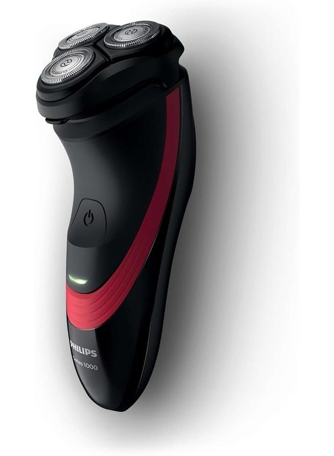 Philips S1310 Series 1000 Dry Electric Shaver with Cleaning Brush, CloseCut blade system, 4-direction flex heads  - Image 2