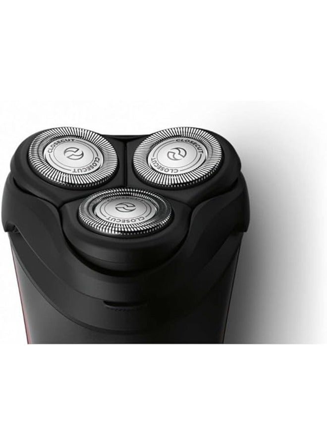 Philips S1310 Series 1000 Dry Electric Shaver with Cleaning Brush, CloseCut blade system, 4-direction flex heads  - Image 4