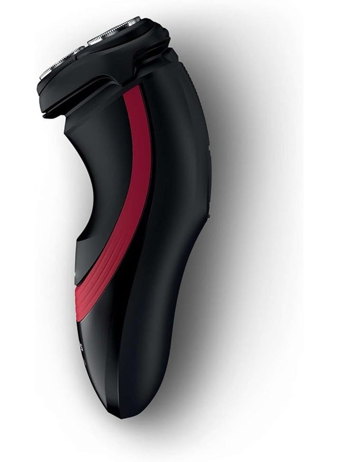 Philips S1310 Series 1000 Dry Electric Shaver with Cleaning Brush, CloseCut blade system, 4-direction flex heads  - Image 3