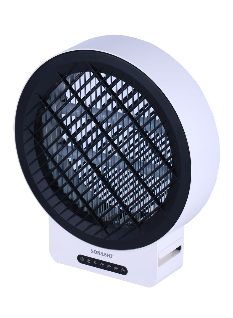 Sonanshi Insect Killer with Ultra UV-A Tube | High Voltage with Timing Function and Remote Control | Easy to Use, Install, and Safe Operation | Ideal Coverage of 80m2 | Effective and Durable 14 W SIK-714 White  - Image 4