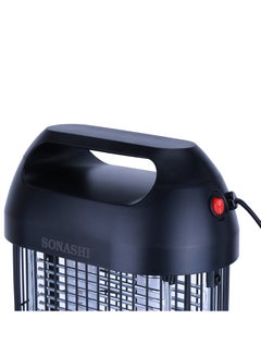 SONASHI Insect Killer with Ultra UV-A Tube and Anti-Touch Metal Grid | High Coverage of 80m2 | Easy to Use, Install, and Safe Operation | Removable Tray for Easy Cleaning | Effective and Durable 20 W SIK-820 Black  - Image 5