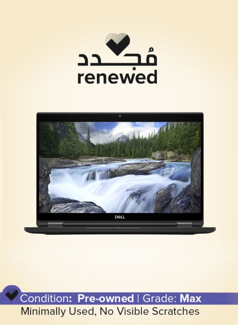 DELL Renewed - Latitude 7390 Laptop With 13.3-Inch Display,Intel Core i7/8th Gen/8GB DDR4 RAM/256GB SSD/Windows 10 Pro English/Arabic Black - Image 1
