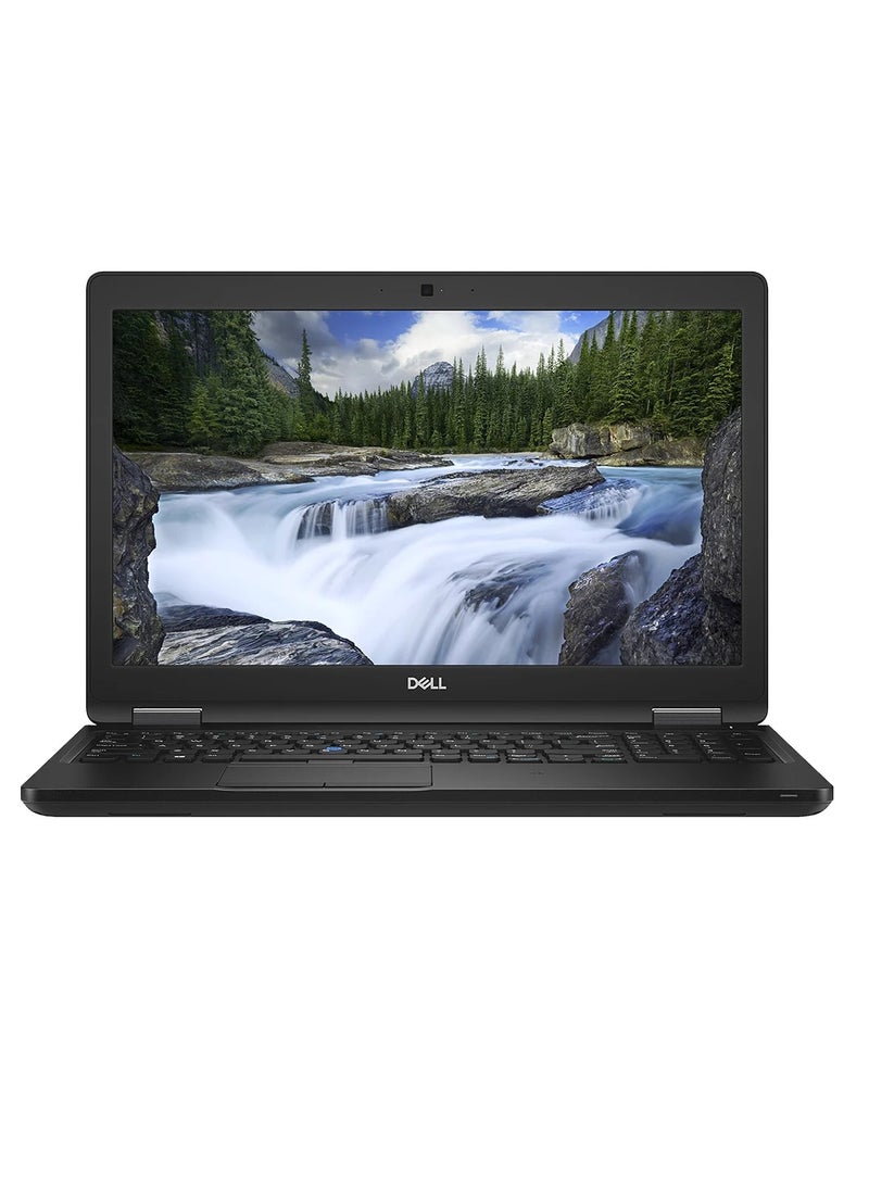 ديل RENEWED - LAPTOP DELL LATITUDE 5590 - CPU INTEL CORE I5-8250U - RAM 8 GB DDR4 - HARD 256 GB SSD - VGA INTEL HD GRAPHICS - DISPLAY 15.6'' INCH LED FULL HD SCREEN - BLACK English/Arabic BLACK - Image 2