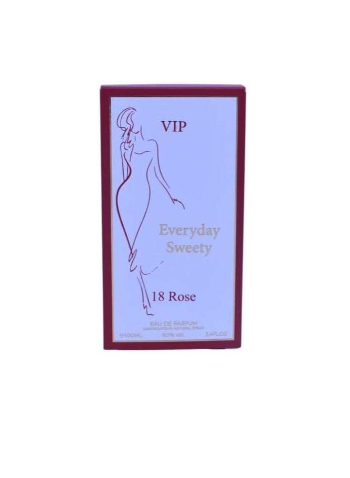ALMAS Perfumes Vip Everyday Sweety 18 Rose-EDP 100ml - Image 2
