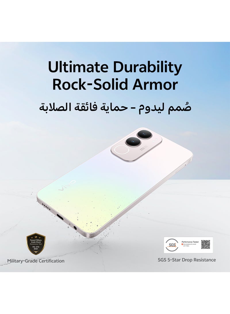 vivo Y19s 4G Dual SIM Glossy Black/Black 6GB RAM 128GB - Middle East Version