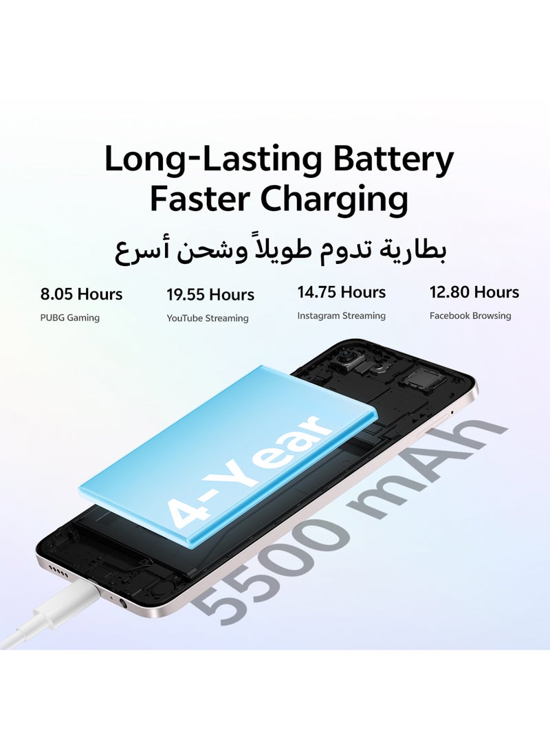vivo Y19s 4G Dual SIM Glacier Blue 6GB RAM 128GB - Middle East Version  - Image 4