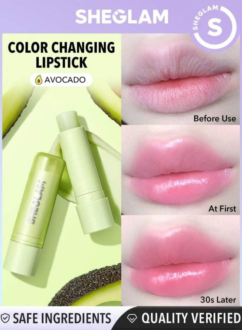 شيجلام Pout Phresh Color Changing Lipstick- Avocado - Image 1