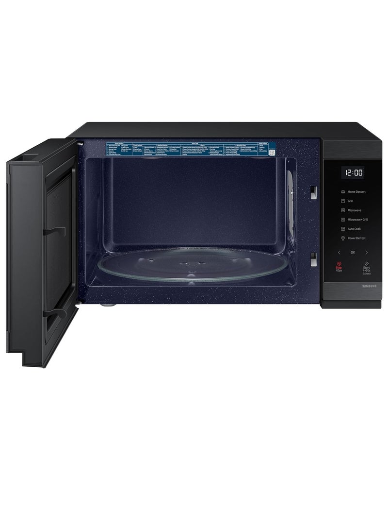 سامسونج Samsung Microwave 40L Dial Grill MWO With Seamless & Recessed Handle Design and Sheath Heater, 40 L 1500 W MG40DG5525AGSG Black  - Image 3