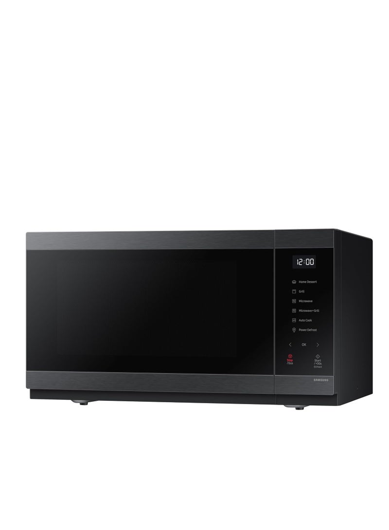 سامسونج Samsung Microwave 40L Dial Grill MWO With Seamless & Recessed Handle Design and Sheath Heater, 40 L 1500 W MG40DG5525AGSG Black  - Image 4