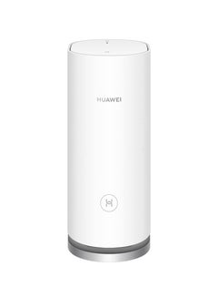 WiFi Mesh 3  Whole Home Mesh System WiFi 6, One-Touch Connection, Viewed Wi-Fi Diagnosis, 400 m2 WiFi Coverage, Parental Control, 6 Gigabit Ethernet Ports White